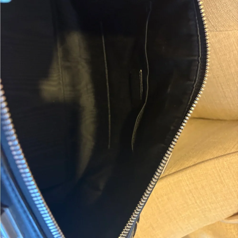 Louis Vuitton Leopard Print Satchel with Black Accents